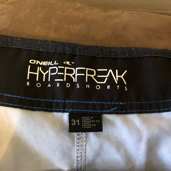 O’Neill boardshorts hyperfreak style sz 31 - Picture 2 of 3